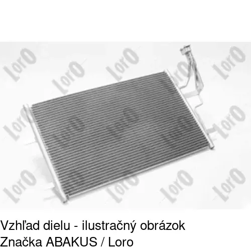 Chladiče klimatizácie 4541K8C2S /POLCAR/ - obr. 1