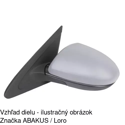 Vonkajšie zrkadlo 4542512M /POLCAR/ - obr. 1