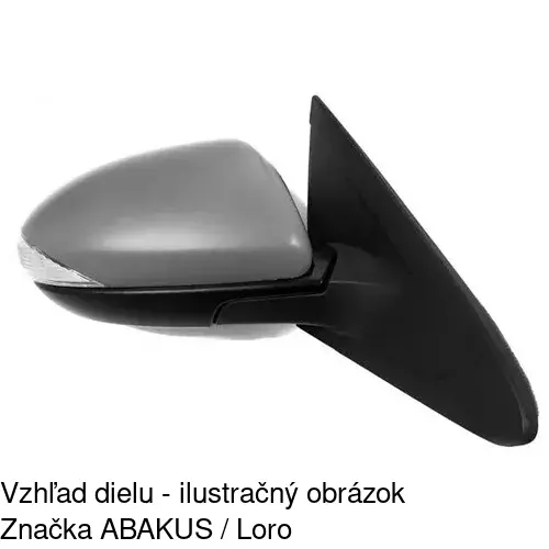 Vonkajšie zrkadlo 4542521M /POLCAR/ - obr. 1