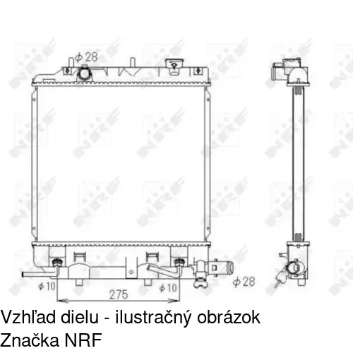 Chladiče vody POLCAR 4571082K