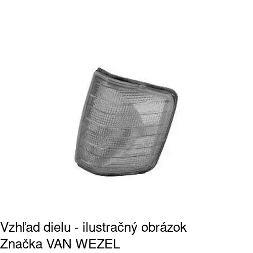 Predná smerovka 5001206E /POLCAR/ - obr. 2