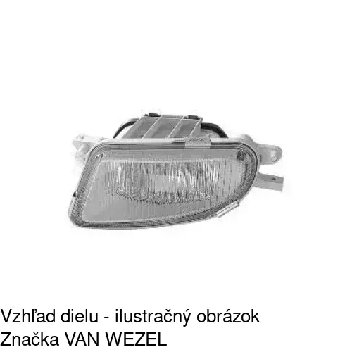 Hmlové svetlo - predné 5004300E /POLCAR/ - obr. 3