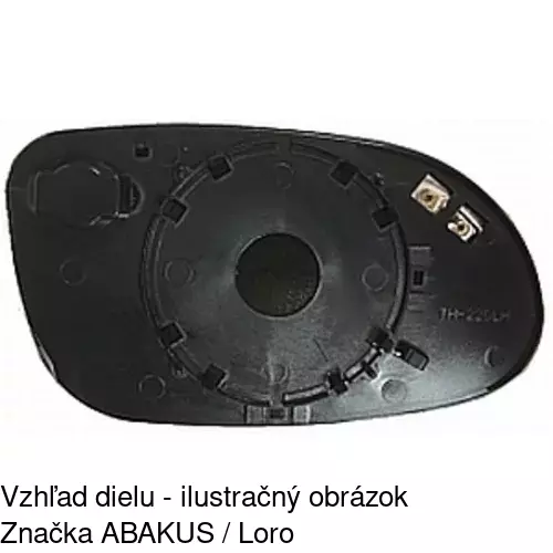 Vonkajšie zrkadlo 5005514E /POLCAR/ - obr. 3