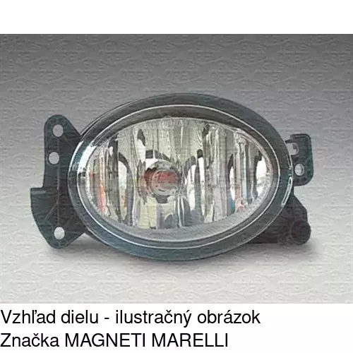 Hmlové svetlo - predné 5006301E /POLCAR/ - obr. 5
