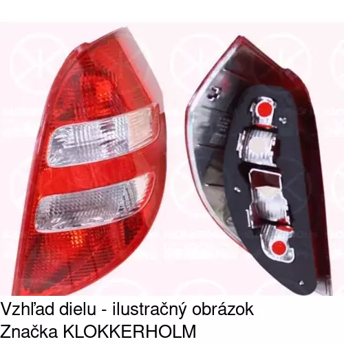 Zadné svetlo POLCAR 500688-X