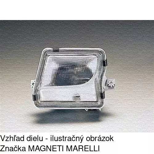Hmlové svetlo - predné POLCAR 5008291U