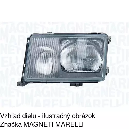 Hlavný reflektor 501410-E /POLCAR/ - obr. 4