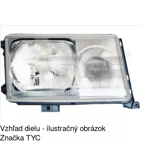 Hlavný reflektor 5014103E /POLCAR/ - obr. 3