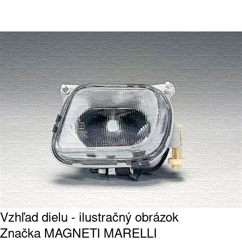 Hmlové svetlo - predné 501530-E /POLCAR/ - obr. 2