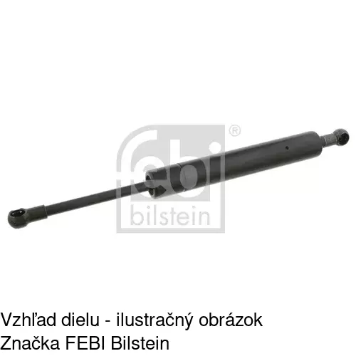 Plynová pružina 5016AB1D /POLCAR/ - obr. 1