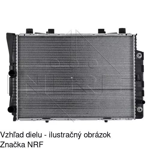 Chladiče vody POLCAR 502408-8
