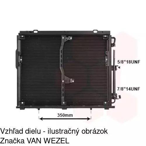 Chladiče klimatizácie 5024K8C2 /POLCAR/ - obr. 3