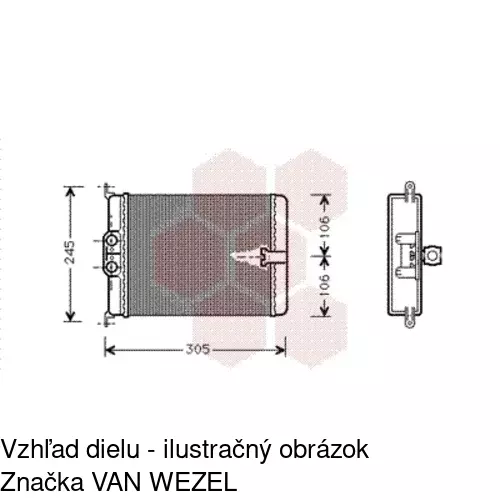 Radiátory 5024N8-2 /POLCAR/ - obr. 1