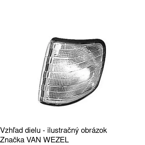 Predná smerovka 502619-E /POLCAR/ - obr. 3