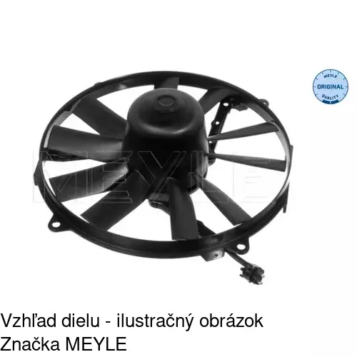 Ventilátory chladičov 502623W2 /POLCAR/ - obr. 1