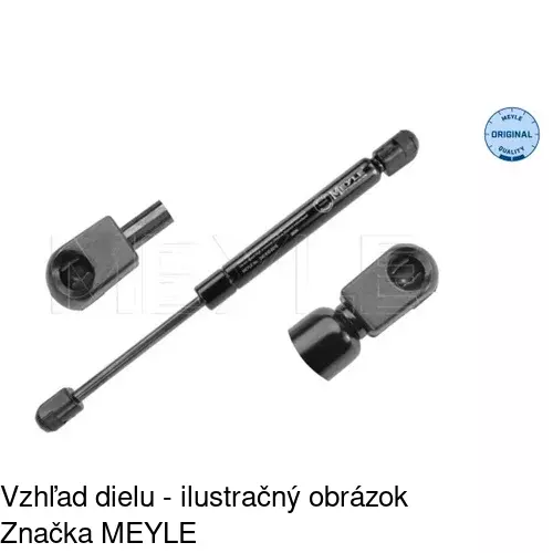 Plynová pružina 5028AB /POLCAR/ - obr. 2