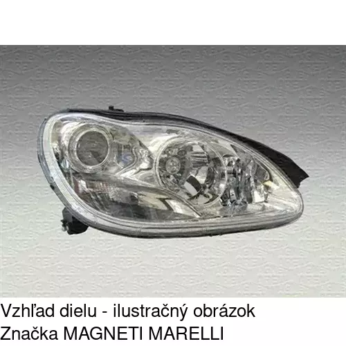 Hlavný reflektor 5030100E /POLCAR/