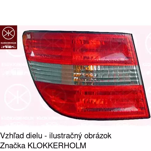 Zadné svetlo POLCAR 5035872S