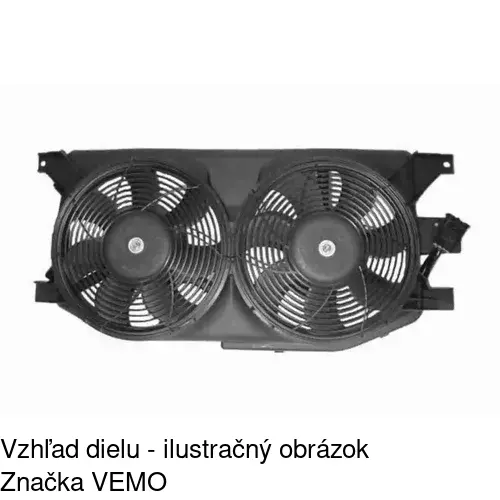 Ventilátory chladičov POLCAR 504423W2