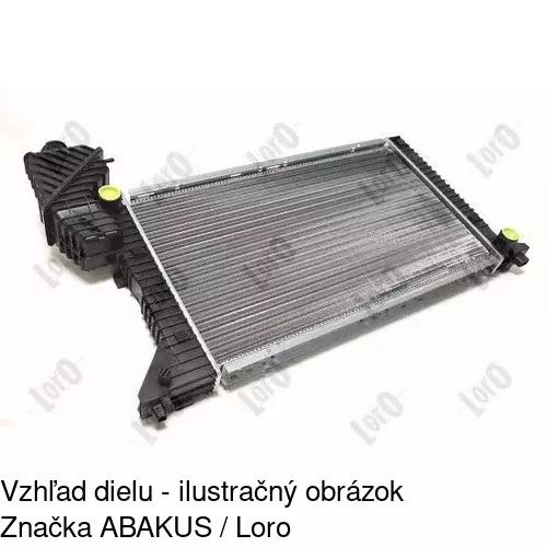 Chladiče vody 506208-2 /POLCAR/ - obr. 4