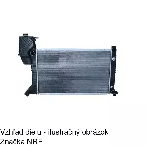 Chladiče vody 506208A4 /POLCAR/ - obr. 3