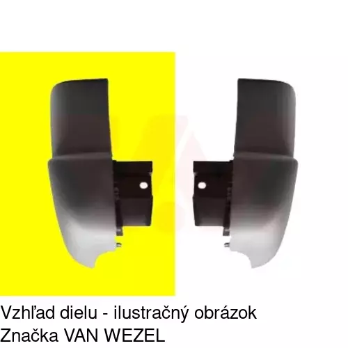 Rámik nárazníka POLCAR 506297-R