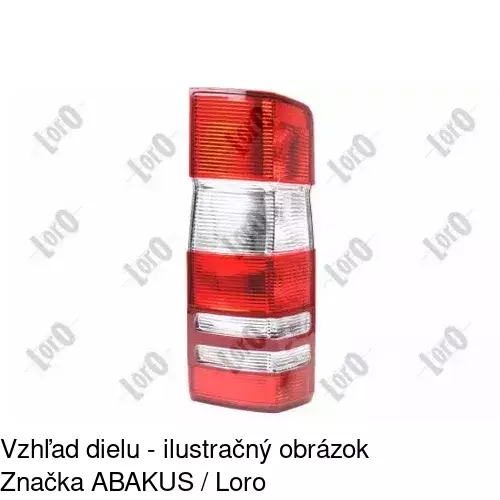 Zadné svetlo 5065871E /POLCAR/ - obr. 4