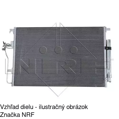 Chladiče klimatizácie 5065K8C1S /POLCAR/ - obr. 2