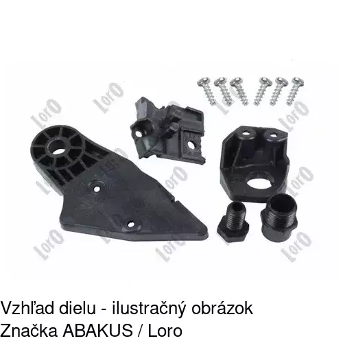 Hlavný reflektor 507010-E /POLCAR/ - obr. 3