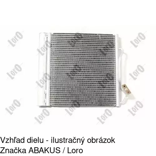 Chladiče klimatizácie 5095K8C1S /POLCAR/ - obr. 1