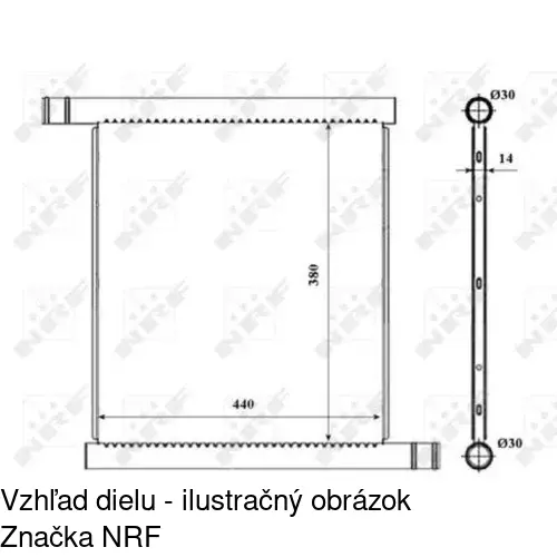 Chladiče vody POLCAR 5098081X