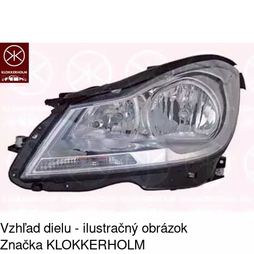 Hlavný reflektor 50D109-E /POLCAR/ - obr. 1