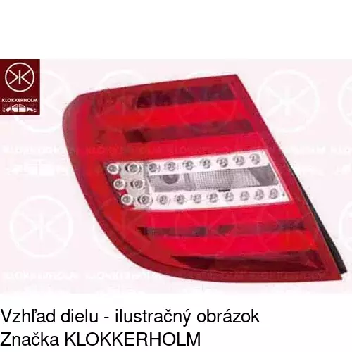 Zadné svetlo 50D1872X /POLCAR/ - obr. 2