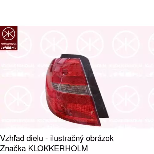 Zadné svetlo POLCAR 50L187-X