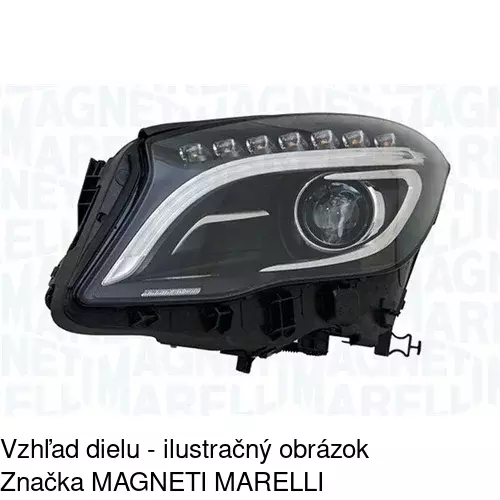 Hlavný reflektor 50L2091U /POLCAR/ - obr. 1