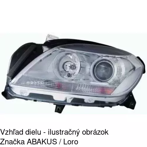 Hlavný reflektor POLCAR 50T109-U