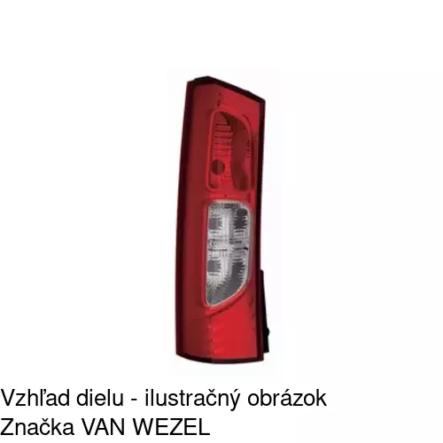 Zadné svetlo 50U1871E /POLCAR/ - obr. 2