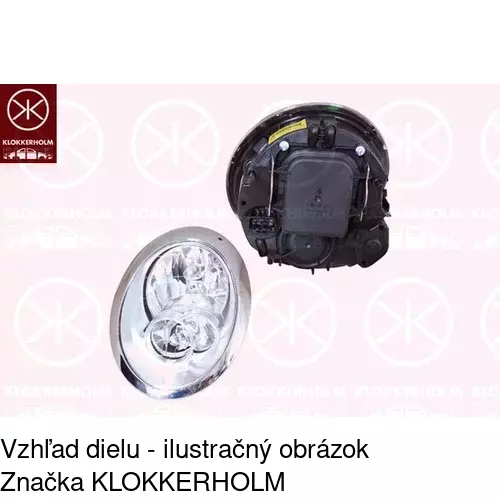 Hlavný reflektor 5101103E /POLCAR/ - obr. 1
