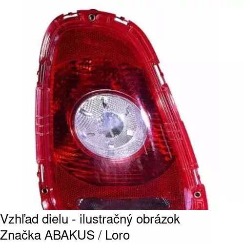 Zadné svetlo 510288-E /POLCAR/ - obr. 3