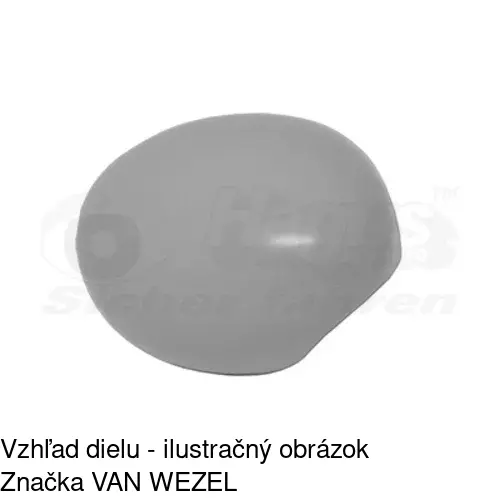 Rám vonkajšieho zrkadla 51B155PM /POLCAR/ - obr. 5