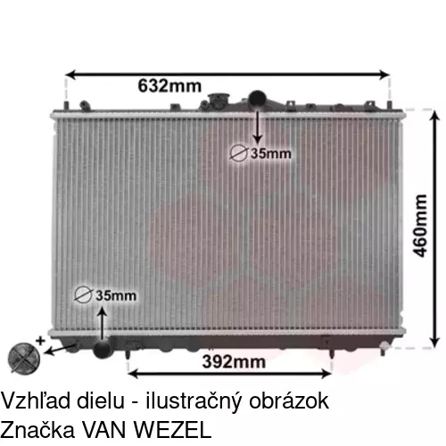 Chladiče vody 5210081K /POLCAR/ - obr. 3