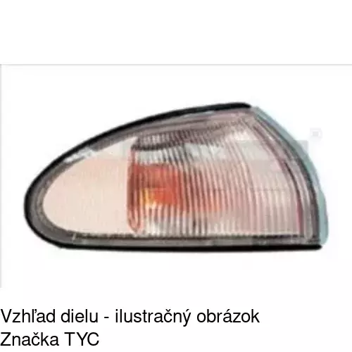Predná smerovka 521820-E /POLCAR/