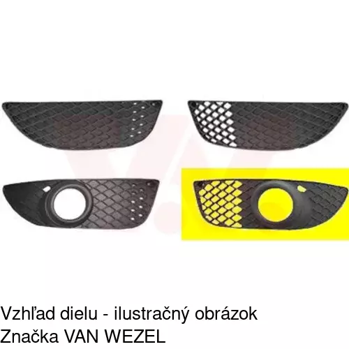 Kryt v nárazníku 523427-1 /POLCAR/ - obr. 1