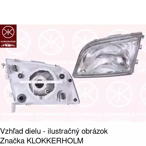 Hlavný reflektor 5260091E /POLCAR/ - obr. 4