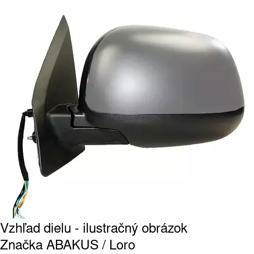Vonkajšie zrkadlo 5266514M /POLCAR/ - obr. 2