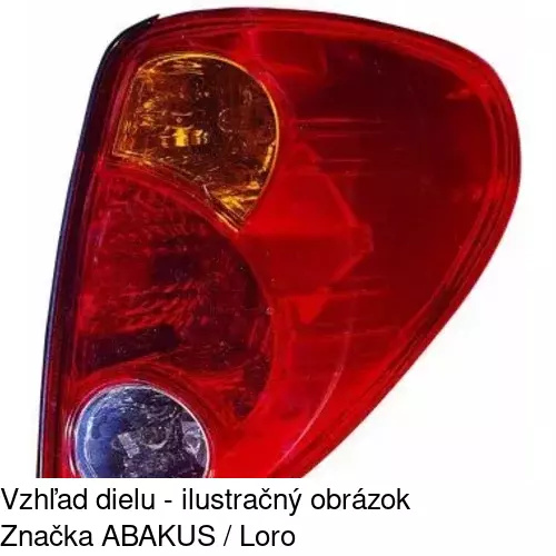 Zadné svetlo 527987-E /POLCAR/ - obr. 2