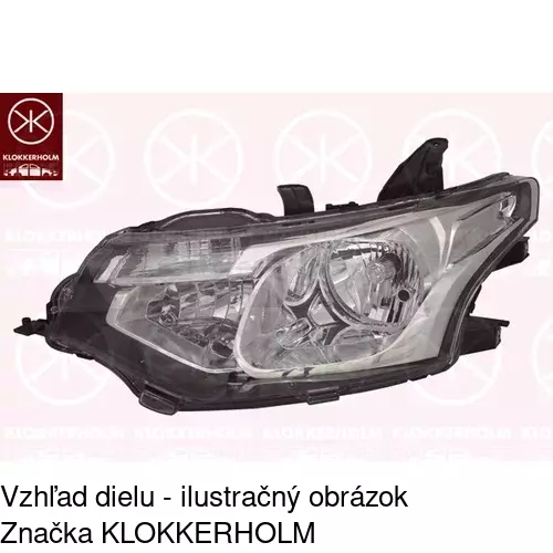 Hlavný reflektor 52X109-E /POLCAR/ - obr. 1