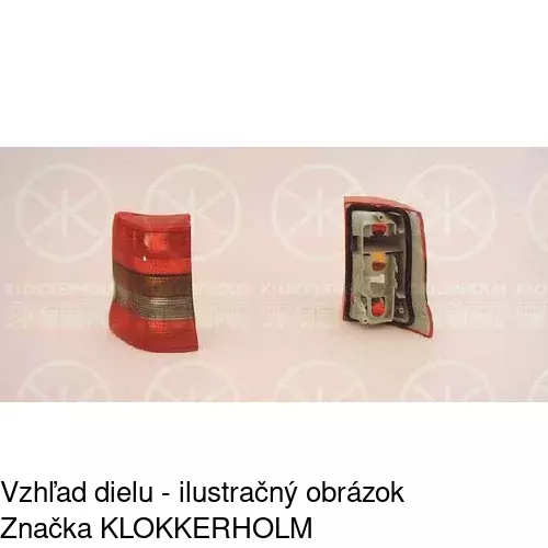 Zadné svetlo 5507884S /POLCAR/ - obr. 1