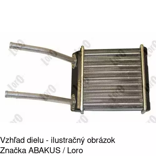 Radiátory 5507N8A1 /POLCAR/ - obr. 1