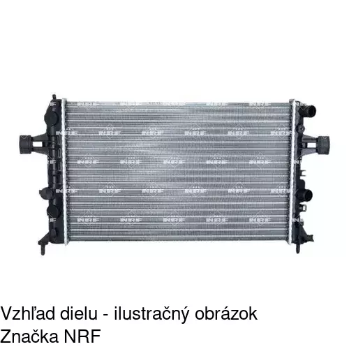 Chladiče vody 550808A0 /POLCAR/ - obr. 2